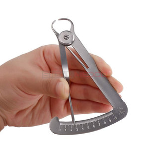 Calibrador de Acero Inoxidable de 0 a 10 mm, Calibrador de Medición Dental y Ortodoncia, Instrumento de Medición Manual para Dentistas y Laboratorios, Certificado CE - Product Image 2