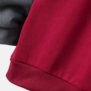 เสื้อฮู้ดผ้าฝ้าย100% สำหรับผู้ชายชุดลำลองสไตล์ล่าสุดมีลายสีพื้นดีไซน์ใหม่สำหรับฤดูหนาว - Product Image 5