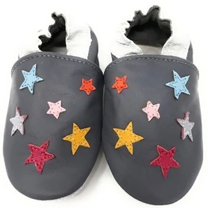 รองเท้าหนังแท้ลายการ์ตูนสำหรับเด็กหัดเดิน - Product Image 6