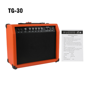 Dropshipping disponibile amplificatore per chitarra elettrica ad alto guadagno 15W 30W a basso rumore con accessori per strumenti <span class=keywords><strong>metronomo</strong></span> - Product Image 5