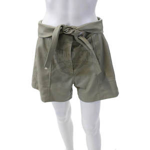OEM Services Breathable High Quality Custom Design Streetwear <b>Women</b> <b>Leather</b> <b>Shorts</b> Latest Style Reasonable Price - Product Image 1