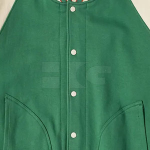 Custom Design High Quality Stand Collar Winter Letterman <b>Jackets</b> Casual Wear <b>Men</b> <b>Long</b> Sleeve - Product Image 5
