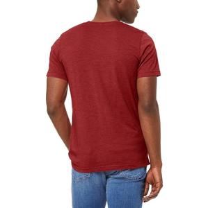 100% coton t-shirt uni hommes grande taille t-shirt 280 ajusté t-shirts pour hommes - Product Image 3