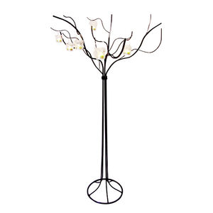 Candélabre en métal enduit de poudre d'argent fait à la main bougeoir à 8 bras pour la décoration de la maison pour les fêtes et les hôtels - Product Image 2