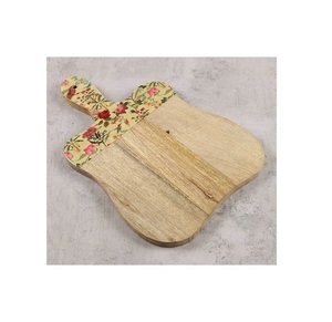 Tabla de cortar de forma excepcional montada en la pared de madera de acacia de forma creativa en picadora de verduras a granel - Product Image 1