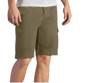 Venta al por mayor OEM nuevo estilo 100% algodón hombres gimnasio pantalones cortos de chándal Logotipo de impresión personalizada de malla de nailon deportes correr pantalones cortos de carga para los hombres - Product Image 1