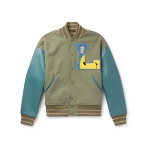 2024แจ็กเก็ตเลตเตอร์แมนสำหรับผู้ชาย, แจ็กเก็ตกันหนาวแบบลำลอง - Product Image 5