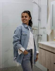 Mejor Edición de buen fabricante disponible en el cliente de precio razonable más demandado para las chaquetas de mezclilla de las mujeres - Product Image 6