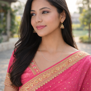 Collar de Cadena Figaro con Corte de Diamante, Chapado en Oro de 18K, Plata de Ley 925, 1.8 Gramos, Estilo Religioso Vintage, 18 Pulgadas - Regalo - Product Image 3