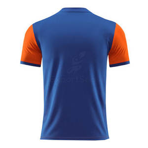 Vente en gros Maillot de football respirant quantité minimale de commande bas Meilleur ajustement Maillot de football nom de l'équipe personnalisé - Product Image 2