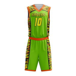 Shorts et maillots de basket-ball d'été 2025 Nouveau design Vêtements de sport Impression contrastée Logo Taille plus grande Vente en gros Ensembles d'uniformes de basket-ball - Product Image 2