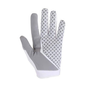 Custom Design Football Receiver <b>Gloves</b> Non-Slip <b>Lace</b> Closure Outdoor Sports Protection Supplier Fashionable Men Custom Logo Plus - Product Image 6