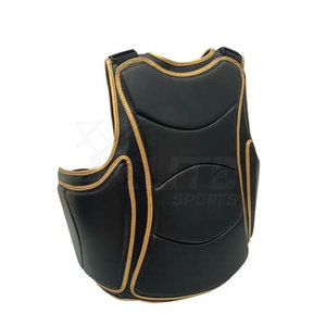 Protector de Pecho de Cuero de Alto Rendimiento para Entrenamiento de Artes Marciales, Protector Corporal Ligero y Transpirable Diseñado para Seguridad y Comodidad - Product Image 6