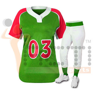 ชุดเครื่องแบบเบสบอลสำหรับผู้ใหญ่เสื้อโพลีเอสเตอร์พิมพ์โลโก้แบบซับลิเมชันตามสั่ง - Product Image 6