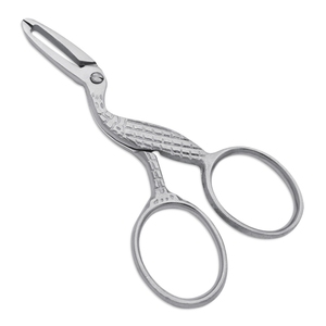 Newborn <b>Toddler</b> Gentle Nail Trimming <b>Scissors</b> Curved Stainless Steel Rounded Tip Nickel Plated Carbon Steel Handle Plastic - Product Image 2