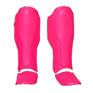 Espinilleras ligeras y transpirables para entrenamiento de kick boxing, rodilleras de nuevo estilo fabricadas en Pakistán, espinilleras protectoras OEM - Product Image 5