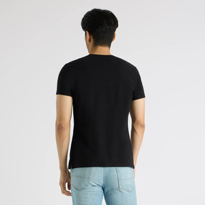 T-shirt pour homme 200 g/m², 100 % coton, col rond, t-shirt uni, streetwear, léger, pour homme - Product Image 4