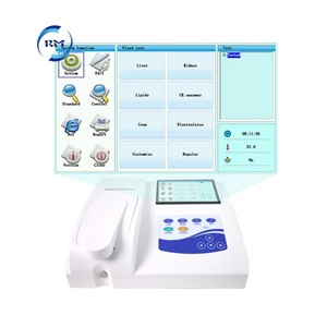 수의사 사용 전문 의료 혈액 분석 세미 자동 생화학 분석기 혈액 분석 실험실 생화학 분석기 - Product Image 1