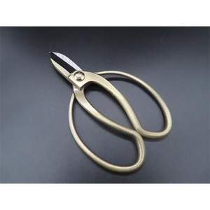 KORYU, tijeras de flores de bronce de grado Industrial, modelo de 180mm, hoja de plástico para uso doméstico en el jardín de acero inoxidable, bricolaje, S-107 - Product Image 2