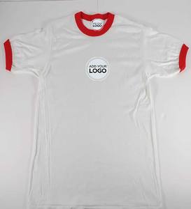 Camisetas de algodón peinado Ringer 100% por encargo - Product Image 6