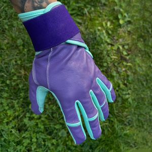 Guantes de Bateo de Béisbol Profesionales Ligeros de Piel de Vacuno con Logotipo Personalizado, Unisex, Ajustables, de Alta Calidad - Product Image 5