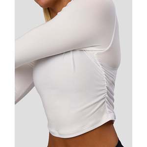 Camiseta de manga larga para mujer - White Clarity Fit - Product Image 6