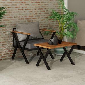 Set da giardino bouganvillea 1 + CPT5522-70 da tavolino