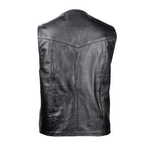 Chaleco de Cuero para Hombre de Alta Calidad, Personalizado, Moderno, Elegante, Transpirable, para Invierno - Product Image 3