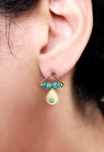 Collar con cuentas de sodalita natural, collar de cuentas redondas lisas de sodalita de 8mm, hecha a mano gargantilla de cristal, joyería con cuentas - Product Image 4