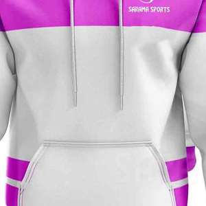 Sudadera con Capucha Unisex para Hombre, Nueva, Moderna, Sublimada con Logotipo Personalizado OEM, Tela Sólida para Sublimación - Product Image 3