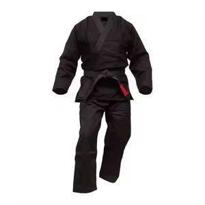 Jitsu BJJ GI เครื่องแบบศิลปะการต่อสู้ชุด BJJ GI ชุดกิโมโน JJ GI แบบเรียบน้ำหนักเบา - Product Image 6