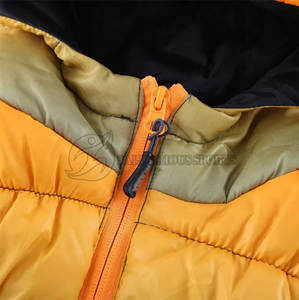 Chaqueta Bomber acolchada gruesa para mujer, capucha acolchada multicolor, impermeable, a prueba de viento, abrigo de invierno ecológico, transpirable y cálido - Product Image 5