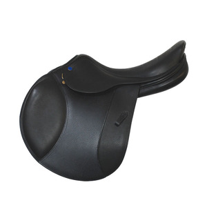 Silla de montar ligera para equitación, asiento equilibrado diseñado para entrenamiento de salto, comodidad, control y uso en deportes de campo. - Product Image 3