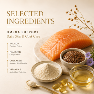 Integratore per la Cura della Pelle dei Cani a Marchio Privato, Olio di Salmone, Acidi Grassi Omega 3, Gel per la Salute del Manto del <span class=keywords><strong>Gatto</strong></span>, Supporto con Biotina, Zinco e Vitamine in <span class=keywords><strong>Pasta</strong></span> - Product Image 3