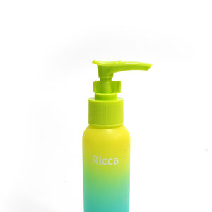 Bouteille en plastique PET à épaule ronde Top Export avec pince pompe à lotion couleur dégradée shampooing Gel de bain bouteille désinfectante pour les mains - Product Image 5