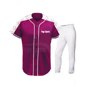 Uniforme de baseball de haute qualité de fabricant de matériel durable uniforme de baseball de sports de plein air - Product Image 1