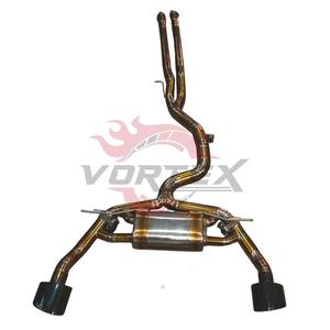 Tuyaux d'échappement Valvetronic Catback en acier inoxydable plaqué or, réglage d'usine, pour AUDI RS3 2.5T 2016-2024, à soupapes - Product Image 1