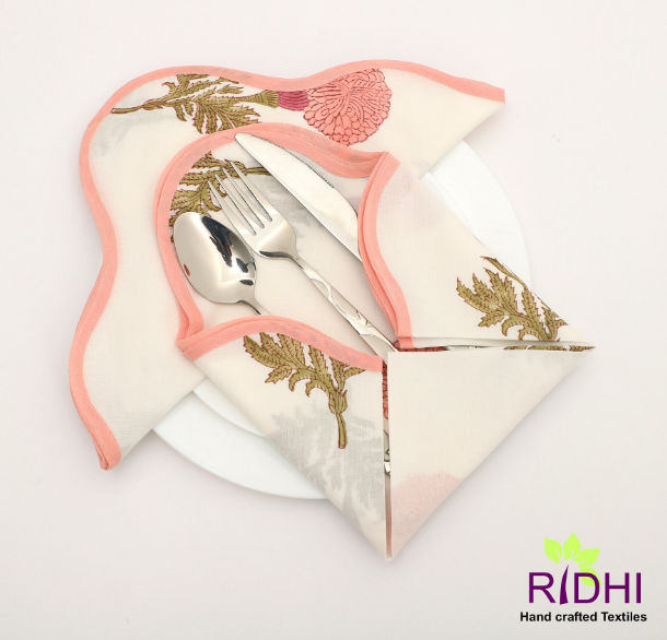 Salmon And Thulian Pink Moss Green