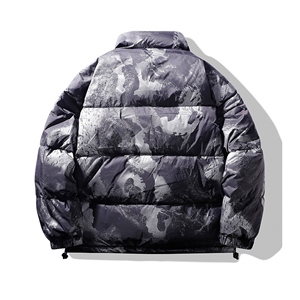 Factory Wholesale <b>Long</b> <b>Mens</b> Winter Puffer <b>Jackets</b> Warm Bubble Outdoor Custom Logo Sublimation Windproof Breathable Premium - Product Image 4