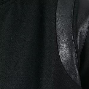 Veste universitaire pour femmes, couleur unique et tendance, personnalisable, style baseball, veste universitaire courte pour femmes, vente en gros, prix de gros, OEM - Product Image 6