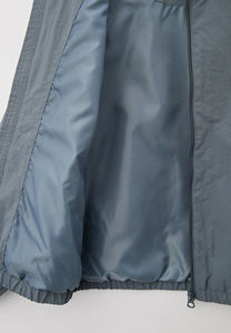 Chaqueta cortavientos con cremallera personalizada, ropa deportiva impermeable para exteriores, chaqueta cortavientos de invierno informal con capucha para hombre - Product Image 4