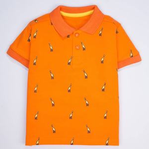 100% algodón personalizable para polos para niños uniformes escolares de manga larga grupo de edad primaria niños patrón sólido - Product Image 1