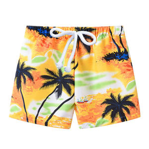 Customized Men's Summer Sublimation Shorts Comfortable Cotton Style <b>Boxer</b> Beach Pattern Decoration Mesh Fabric - Product Image 1