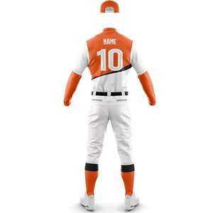 ชุดเสื้อเจอร์ซีย์ทีมเบสบอลระบายอากาศได้ดีหมายเลขชื่อและโลโก้ - Product Image 2