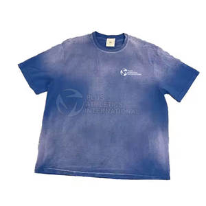 Venta al por mayor de copos de nieve lavado camisetas de alta calidad de buen estilo de algodón de Pakistán fabricante copo de nieve lavado camisetas - Product Image 2