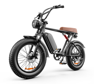 Bicicleta Eléctrica Todoterreno de Alta Calidad con Envío Directo, 20 Pulgadas, 4 Neumáticos Anchos, Diseño Innovador, 48V 1000W, para Adultos - Product Image 1