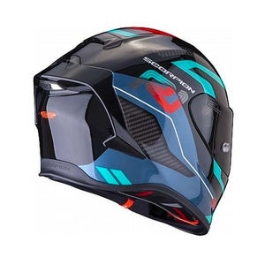 Casque de motocross intégral EXO-R1 EVO AIR, design Predator, avec double visière, taille XL, état neuf, doublure en mousse - Product Image 3