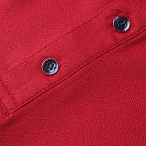 Camiseta de manga corta de lona 100% personalizada informal para hombre, 220 gramos de peso, patrón sólido, logotipo bordado, transpirable, secado rápido - Product Image 3