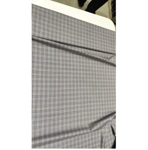 Tissu en polyester et coton rayé écologique pour vêtements de costume pour filles et garçons, tissu tissé pour confection de vêtements, rouleau de tissu pour couture - Product Image 1