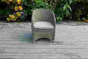 Chaise de salle à manger en rotin de luxe pour l'extérieur, pour le jardin et les sièges de resort - Product Image 2
